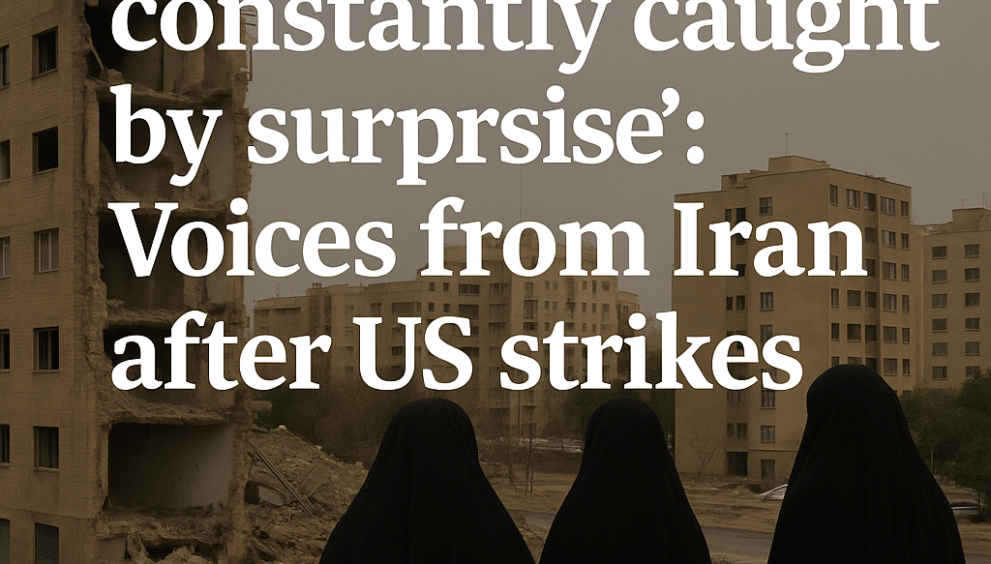 Paralysed and Constantly Caught by Surprise Voices from Iran After US Strikes
