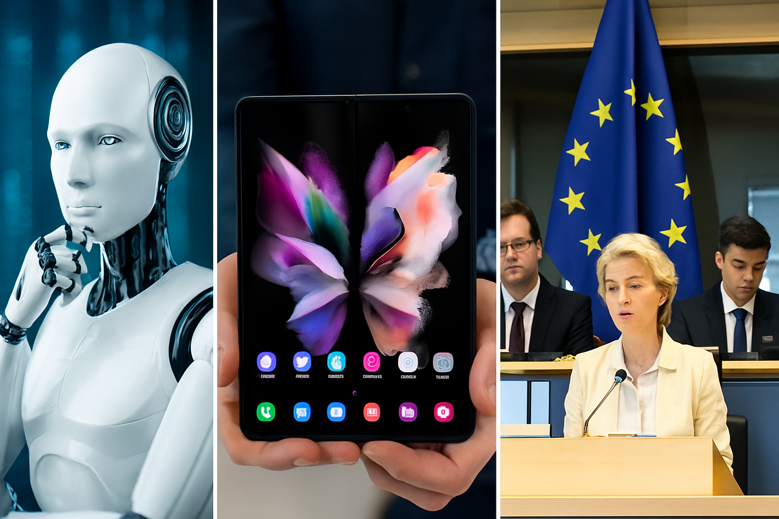 AI Surges, Samsung Foldables Debut